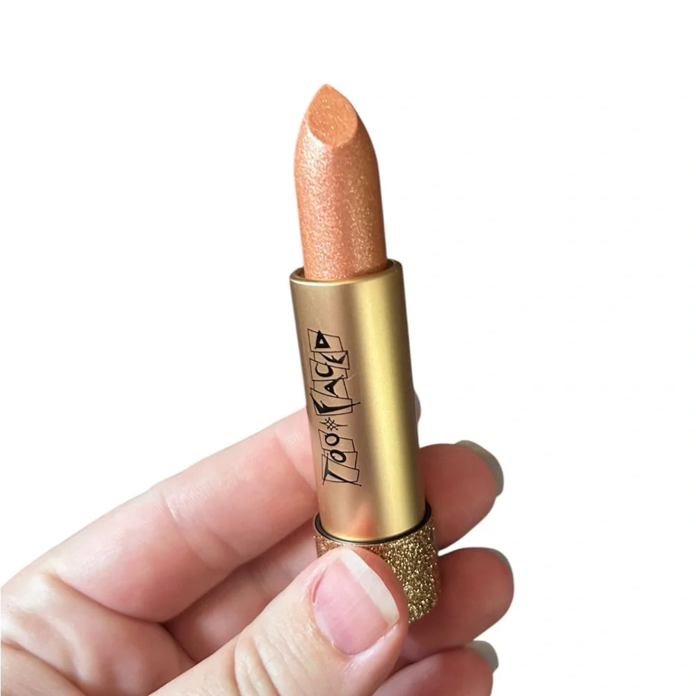 Too Faced Miss Thing Metallic Sparkle Throwback Lipstick Rare Ltd. Edition NIB